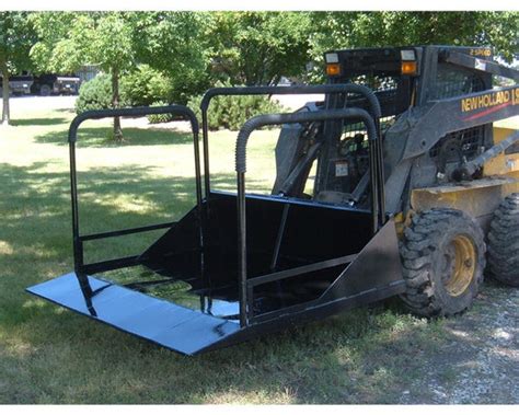 skid steer platform|working platform for skidders.